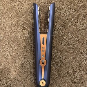 Dyson Blue and Gold Hair Straightener